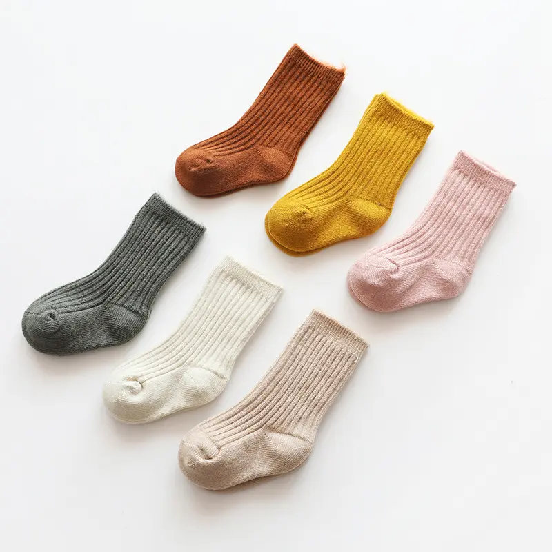 WZ-94 baby organic cotton unisex socks can custom loose socks