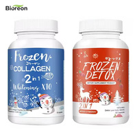 Fournisseur d'usine OEM Collagène Biotine Kératine Acide hyaluronique Zinc Vitamine C E Poivre noir 14 en 1 Capsules de collagène