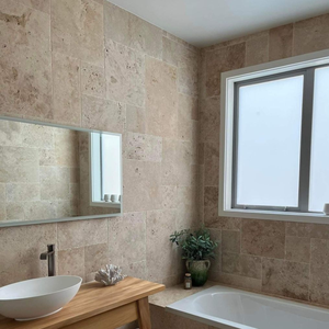<span class=keywords><strong>Prix</strong></span> de gros Extérieur Naturel Beige Blanc Motif Français <span class=keywords><strong>Pavé</strong></span> Design Moderne Carreau de travertin antique - Product Image 6