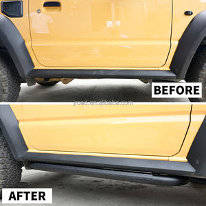 <span class=keywords><strong>Precio</strong></span> de fábrica, escalones laterales de acero todoterreno, deslizadores de roca, barra de paso lateral de coche para <span class=keywords><strong>Suzuki</strong></span> <span class=keywords><strong>Jimny</strong></span> JB64 JB74 - Product Image 4