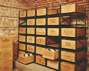 Minghou Nhà Máy Giá Eurocave Phong Cách Stackable Hầm Rượu Vang Hệ Thống Lưu Trữ Trượt Rượu Vang Trường Hợp Giá - Product Image 3