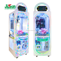 Machine à griffes pour centre commercial, jeu d'arcade, disponible en ODM, métal et plastique, certifiée CE, logo personnalisé, éclairage néon