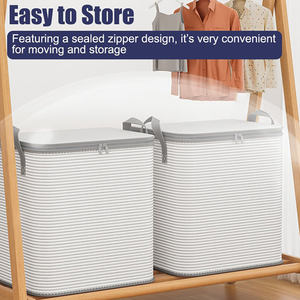 Best Household 250L Large Capacity <b>Bedding</b> Storage Bag Quilt Storage Container Clothes Storage Bag Wardrobe Organizer Moving Bag - Product Image 3