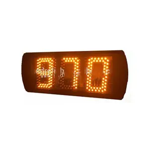 Contador de día Digital LED amarillo de 5 "de alto carácter o temporizador de cuenta regresiva de 999 segundos