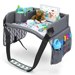 Waterproof Car Seat Stroller Road Trip Plane Train Portable Viajando Acessórios Play Crianças Viagem Atividade Lap Tray