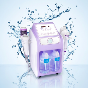 Appareil de beauté multifonctionnel 6-en-1 à bulles d'hydrogène et d'oxygène, microcourant BIO, lifting, marteau chaud/froid, apaisant et réparateur - Product Image 1
