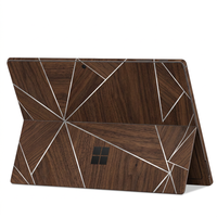Autocollant de protection en PVC pour tablette Microsoft Surface Pro 5, étui de protection imperméable brillant à motif géométrique