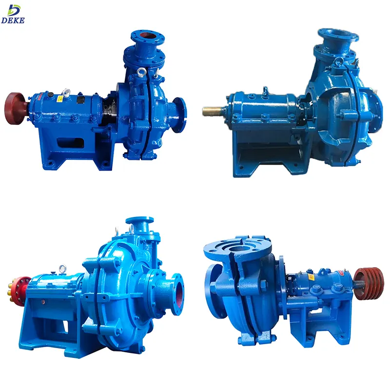 zj mobile slurry pump high quality High efficiency horizontal industrial electric lime slurry pump