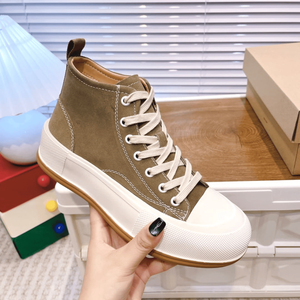 Zapatillas Deportivas Casuales de Gamuza para Mujer, con Cordones, Suela Gruesa, para Caminar al Aire Libre Diariamente, Alexander - Product Image 2