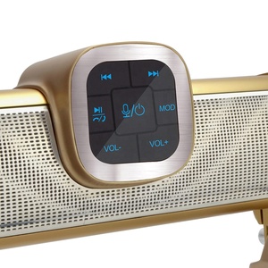 Haut-parleur étanche de haute qualité pour motos Scooters VTT UTVs système Audio MP3 Assistant vocal FM haut-parleur avant de luxe - Product Image 4