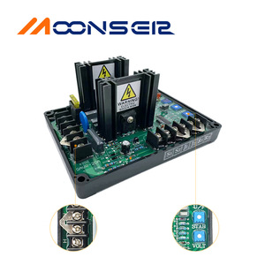 Régulateur de tension automatique monophasé MoonsEir Gavr-20A pour pièces de générateur diesel, carte AVR, stabilisateur de tension - Product Image 1