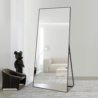Miroir rectangulaire haute définition antirouille et résistant à la corrosion pleine longueur pour la maison et l'hôtel