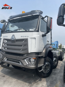 HOWO 6x4 Conduite à Droite Howo NX <span class=keywords><strong>Tracteur</strong></span> d'<span class=keywords><strong>Occasion</strong></span> Euro 2 Suspension Pneumatique Siège Conducteur 351-450ch 2000-2500Nm - Product Image 2