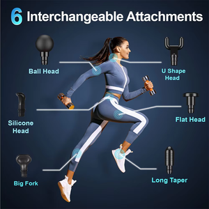 Dropshipping mejor deportes vibración cuerpo tejido profundo Booster 30 velocidad pantalla Lcd Fascia percusión masajeador pistola de masaje muscular - Product Image 3