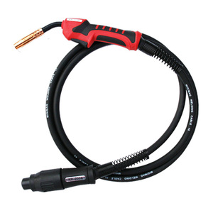 หัวเชื่อมมิก 200A ป้องกันด้วยก๊าซ Co2 ชุบทองแดง สำหรับอุปกรณ์เสริมเครื่องเชื่อม - Product Image 3