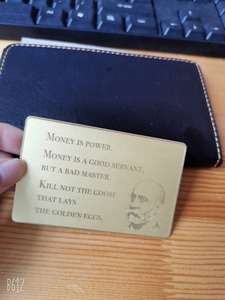 Carte de visite numérique NFC cachée invisible en métal <span class=keywords><strong>puce</strong></span> RFID or/noir/<span class=keywords><strong>argent</strong></span> PVC carte de contrôle <span class=keywords><strong>d</strong></span>'accès professionnel Tag216 - Product Image 6