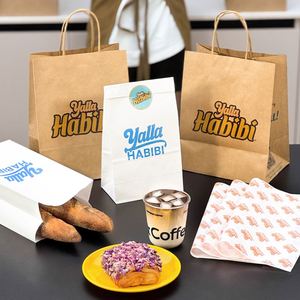 Sacs en papier kraft écologiques personnalisés pour la restauration à emporter, avec un design recyclable pour les sushis et l'emballage alimentaire - Product Image 5