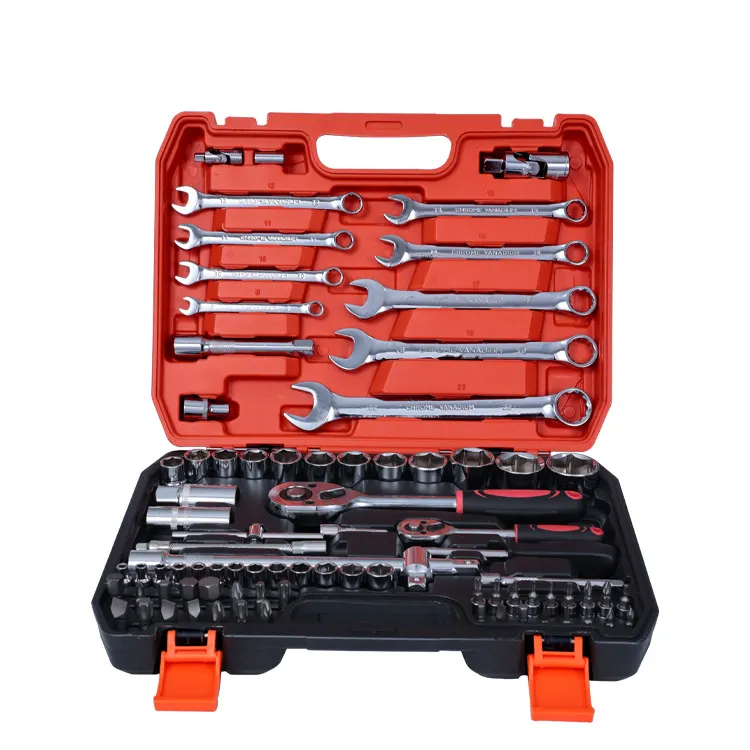 216 pçs venda quente 150 pçs produto chave de catraca chave de torque ferramentas manuais chave de soquete caixa de ferramentas para conjunto de ferramentas