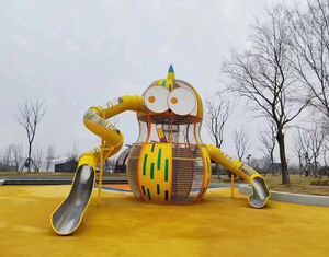 Sân chơi ngoài trời tùy chỉnh thiết kế đầy màu sắc công viên giải trí lớn tùy chỉnh thiết bị sân chơi thương mại - Product Image 2