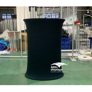 Di động xúc tiến triển lãm truy cập bảng hình bầu dục thương mại hiển thị Pop Up truy cập hiển thị căng thẳng vải thủy lực bảng - Product Image 6