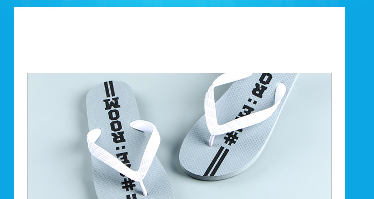 Summer Beach Casual Slipper Flip-flops Outdoor PVC PE Rubber Filp Flops Men Women