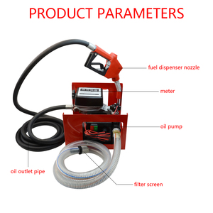 ปั๊มน้ำมันไฟฟ้าแบบใช้น้ำมันน้อย 12V24V สำหรับดีเซล น้ำมันก๊าด ปั๊มเติมน้ำมัน 550W 70 ลิตร/นาที พร้อมเกจวัดปริมาณน้ำมันแบบ OEM ท่อน้ำมัน ปืนเติมน้ำมันแบบปิดผนึกเอง - Product Image 3