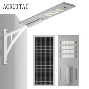 AORUITAI exterior impermeable camino <span class=keywords><strong>Lamparas</strong></span> Ip65 60 120 180 240 300 360 420 W integrado todo en uno <span class=keywords><strong>Led</strong></span> Solar farola - Product Image 1