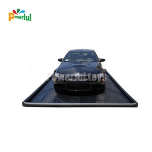 Hermético de PVC, fábrica de China, colección de agua inflable personalizada, alfombrilla de lavado de coches, alfombrilla de contención de recuperación de agua de berma de aire de PVC - Product Image 4