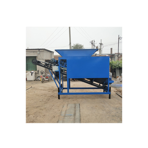 Máquina de cribado de rodillos de tamizado de arena rotativa pequeña de sílice Mini máquina de cribado de arena - Product Image 5