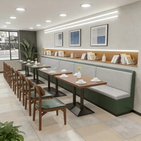 Vente en gros OEM ODM Chaises de banquet modernes pour la restauration, mobilier commercial pour café et restaurant occidental, ensemble de tables et chaises de salle à manger