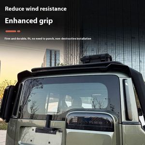 สปอยเลอร์หลังคา ABS คุณภาพสูง ชิ้นส่วนดัดแปลง สีดำเงา สำหรับรถยนต์ Chery Icar V23 - Product Image 4