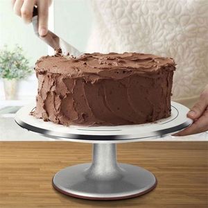 Hot Sales 7 Pieces Aluminium <b>Cake</b> Turntable Sets <b>Stand</b> Baking Tools Accessories - Product Image 4
