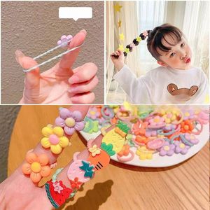 20 قطعة من ربطات الشعر الرخيصة واللطيفة، إكسسوارات شعر صغيرة للأطفال والفتيات، أربطة مطاطية للشعر، مجموعة إكسسوارات شعر - Product Image 3