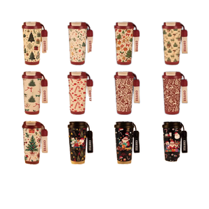 18온스 텀블러 도매 대량 단열 물병 스테인리스 컵 단열 텀블러 크리스마스 머그 커피 컵 - Product Image 3