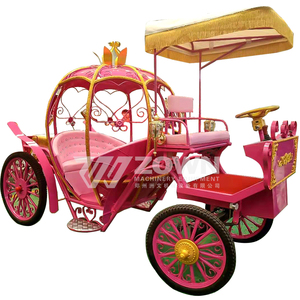 4 Roues Mariage Royal Mariage de Noël Voiture tirée par des chevaux Buggy Sightseeing Vintage <span class=keywords><strong>Pedal</strong></span> <span class=keywords><strong>Horse</strong></span> Carriages Carts à vendre - Product Image 1