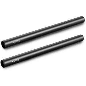Petite plate-forme 12 pouces (<span class=keywords><strong>30</strong></span> <span class=keywords><strong>cm</strong></span>) <span class=keywords><strong>tige</strong></span> en alliage d'aluminium de 15mm avec filetage femelle M12, paquet de 2-1053 - Product Image 1