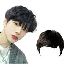 Perruques en cheveux humains naturels noirs 1P Dandy Tall WAle à haute chaleur pour hommes - Product Image 1