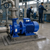 Pompe centrifuge horizontale ISW125-350B, 143m³/h, 135m, 100,5HP, pour l'industrie chimique, la lutte contre les incendies et l'énergie