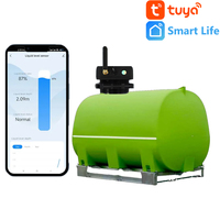 Capteur de niveau ultrasonique WiFi intelligent, application Tuya, surveillance à distance, écran LCD, mesure de distance de niveau de liquide sans contact