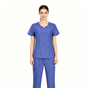 Uniformes Quirúrgicos Resistentes para Pedidos al por Mayor, Modelo 42346, Camisa <span class=keywords><strong>de</strong></span> Trabajo Robusta para Técnicos, Directo <span class=keywords><strong>de</strong></span> Fábrica, Confiable para Personal - Product Image 1