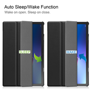 Lenovo <span class=keywords><strong>tab</strong></span> <span class=keywords><strong>M10</strong></span> artı 3rd Gen 10.6 inç 2022 TB-125FU ince standı akıllı kapak sert geri kabuk <span class=keywords><strong>tablet</strong></span> kılıfı - Product Image 2