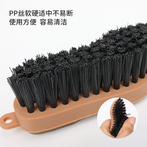 Yinste <b>Shoe</b> Brush With Pp Bristles <b>Soft</b> Hard Suitable For Cleaning <b>Shoes</b> Convenient To Carry - Product Image 2