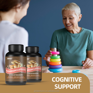 Oem nhãn hiệu riêng sư tử của bờm nấm chiết xuất Viên nang đông trùng hạ thảo thảo thảo dược bổ sung Reishi Nấm chiết xuất - Product Image 6