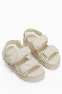 Xăng đan nữ đế dày đế xuồng mềm mại và thoải mái bằng da thật thời trang mùa hè thể thao - Product Image 6