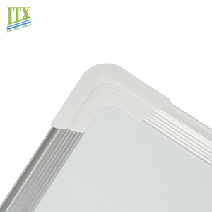 Tablero <span class=keywords><strong>blanco</strong></span> de aluminio para escuela y niños, pizarra blanca pequeña de borrado en seco magnético con marco - Product Image 4