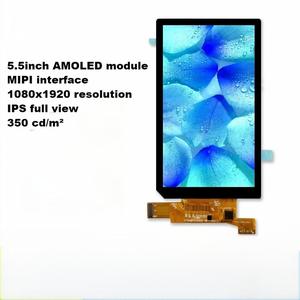 หน้าจอแสดงผลสีความละเอียดสูง AMOLED ขนาด 5.5 นิ้ว 1080*1920 ในสถานการณ์เช่นอุปกรณ์พกพา - Product Image 5