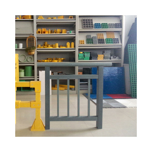 Paneles de Cerca de Fibra de Vidrio Antienvejecimiento, Cerca de Piquete Compuesta de GRP/FRP para Jardín y Granja, Servicios de Corte y Doblado, Proceso de Pultrusión - Product Image 1