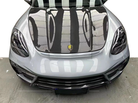 Pour 2017-2024 Porsche Panamera 4S 971 fibre de carbone lèvre avant diffuseur arrière capot Kit carrosserie pour Panamera GTS turbo pare-chocs bodykit