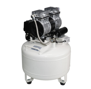Professionale portatile 1HP 115V silenzioso compressore d'aria dentale 30L serbatoio tipo pistone senza olio con componenti del motore centrale - Product Image 4