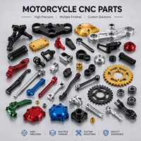 Pièces de moto en aluminium usinées CNC OEM, étrier de frein, pignon, pince, composants industriels personnalisés